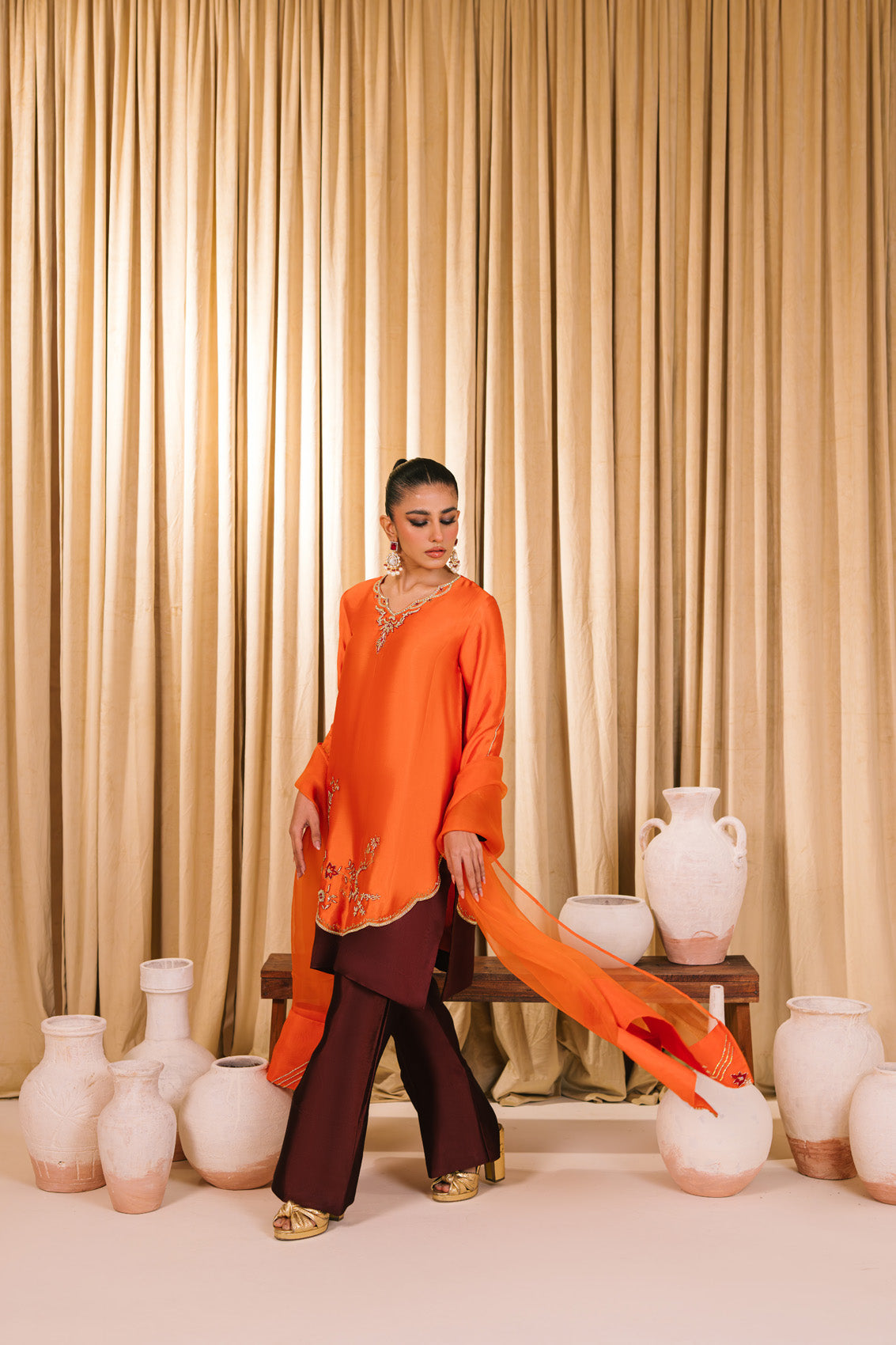 Sammy K | Heer Luxe | Sajni 2 - Pakistani Designer Dress - by Sammy K - Type : Ladies Clothes - 100% Original at Saira Sultan