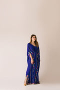 Sammy K | Aadat Festive Edition | Blue Bell Caftan - Pakistani Designer Dress - by Sammy K - Type : Ladies Clothes - 100% Original at Saira Sultan
