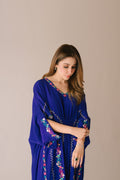 Sammy K | Aadat Festive Edition | Blue Bell Caftan - Pakistani Designer Dress - by Sammy K - Type : Ladies Clothes - 100% Original at Saira Sultan