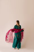 Sammy K | Aadat Festive Edition | Green Moon - Pakistani Designer Dress - by Sammy K - Type : Ladies Clothes - 100% Original at Saira Sultan