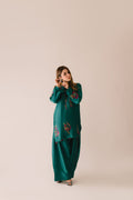 Sammy K | Aadat Festive Edition | Green Moon - Pakistani Designer Dress - by Sammy K - Type : Ladies Clothes - 100% Original at Saira Sultan