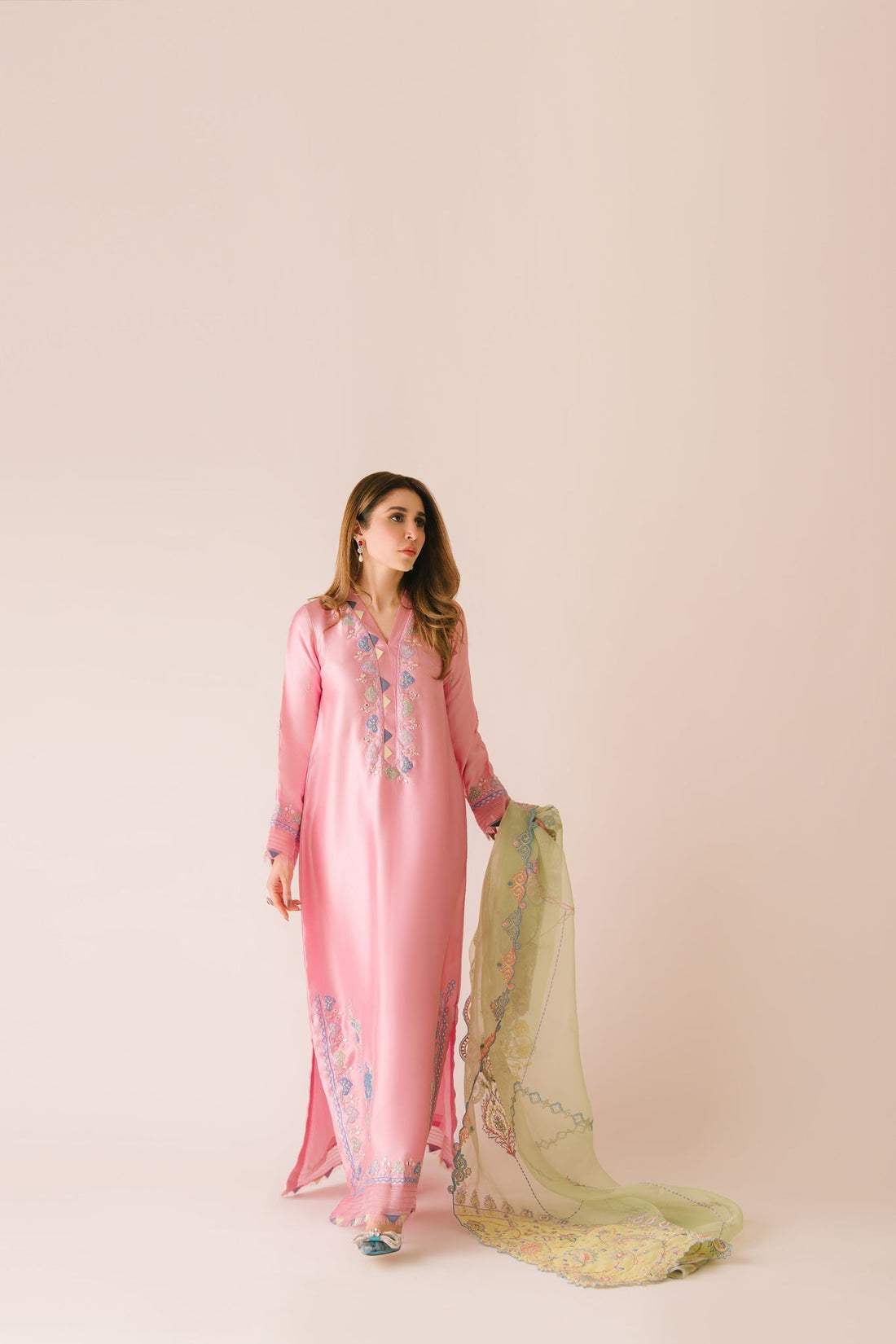 Sammy K | Aadat Festive Edition |Spray Rose - Pakistani Designer Dress - by Sammy K - Type : Ladies Clothes - 100% Original at Saira Sultan