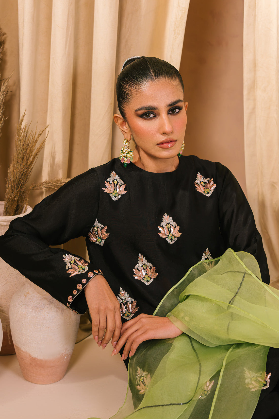 Sammy K | Heer Luxe | Samaa - Pakistani Designer Dress - by Sammy K - Type : Ladies Clothes - 100% Original at Saira Sultan