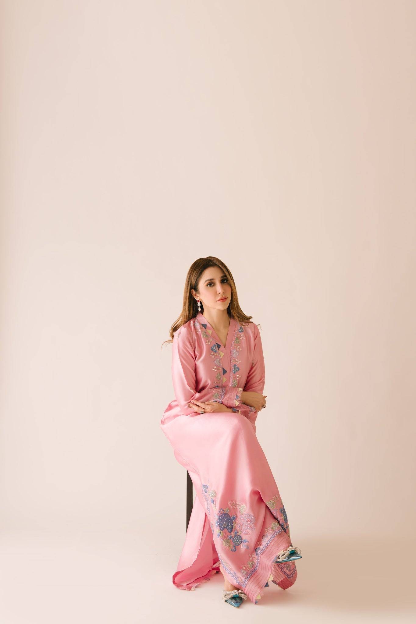 Sammy K | Aadat Festive Edition |Spray Rose - Pakistani Designer Dress - by Sammy K - Type : Ladies Clothes - 100% Original at Saira Sultan