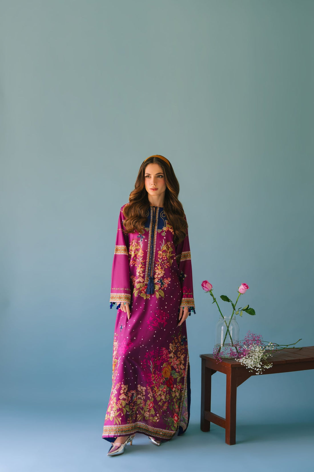 Sammy K | Lawn Pret 25 | Evening Rose - Pakistani Designer Dress - by Sammy K - Type : Ladies Clothes - 100% Original at Saira Sultan