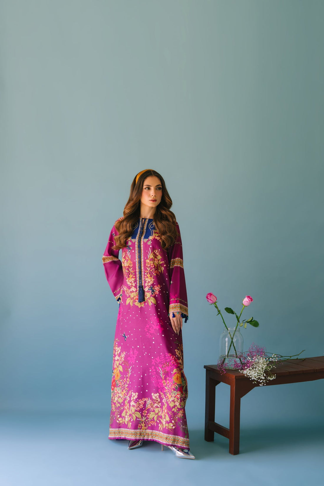 Sammy K | Lawn Pret 25 | Evening Rose - Pakistani Designer Dress - by Sammy K - Type : Ladies Clothes - 100% Original at Saira Sultan