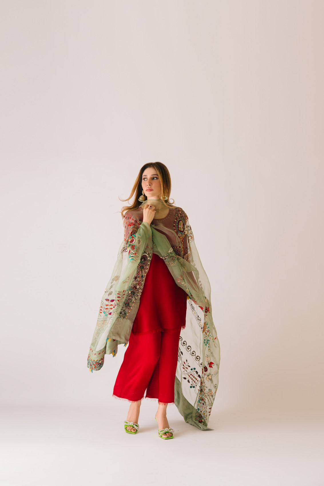 Sammy K | Aadat Festive Edition | RoseMary - Pakistani Designer Dress - by Sammy K - Type : Ladies Clothes - 100% Original at Saira Sultan