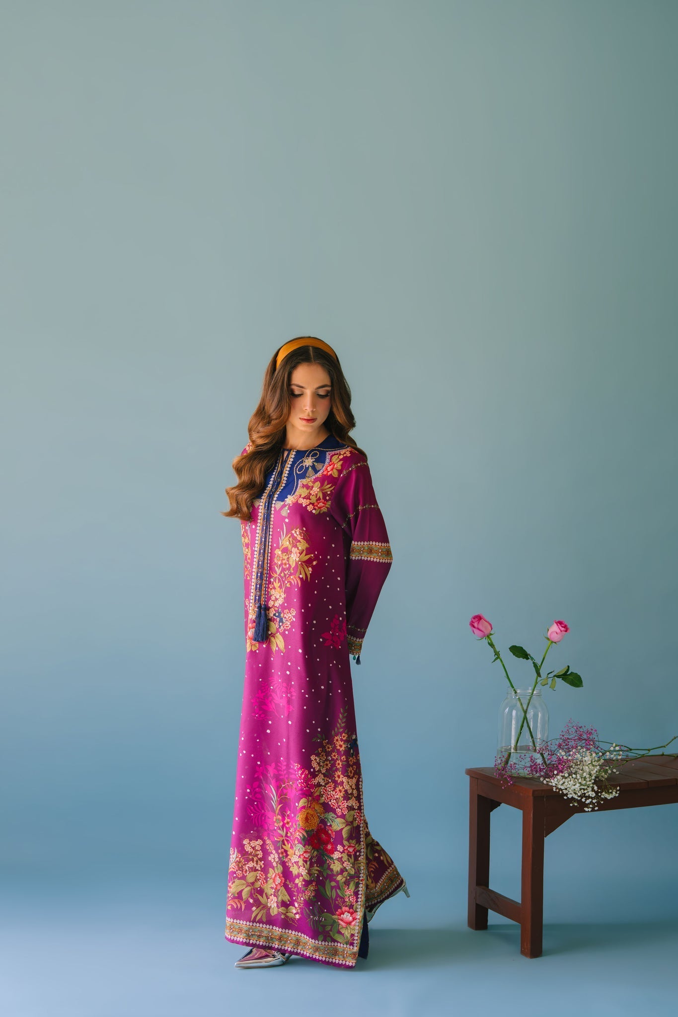 Sammy K | Lawn Pret 25 | Evening Rose - Pakistani Designer Dress - by Sammy K - Type : Ladies Clothes - 100% Original at Saira Sultan