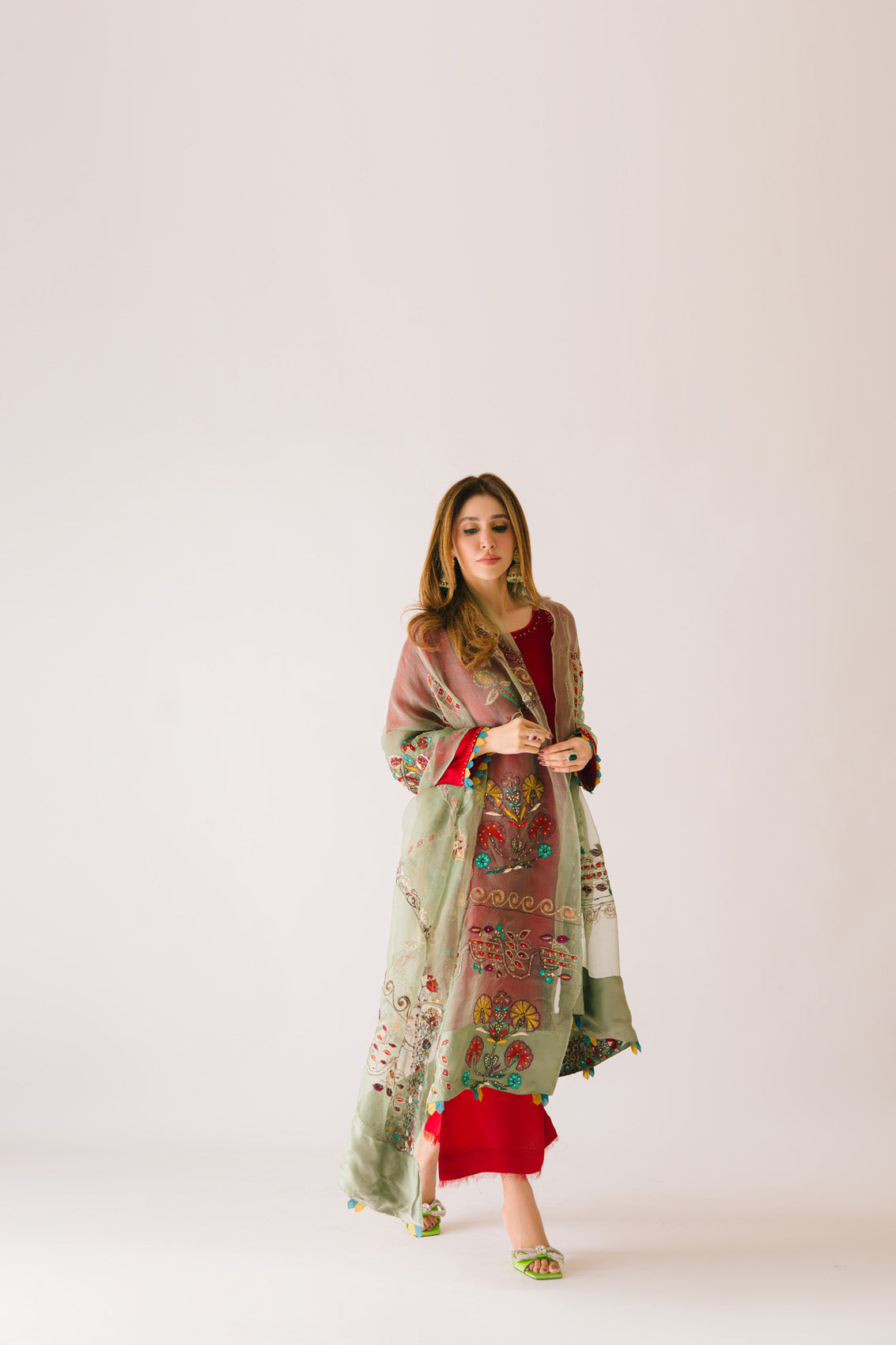 Sammy K | Aadat Festive Edition | RoseMary - Pakistani Designer Dress - by Sammy K - Type : Ladies Clothes - 100% Original at Saira Sultan