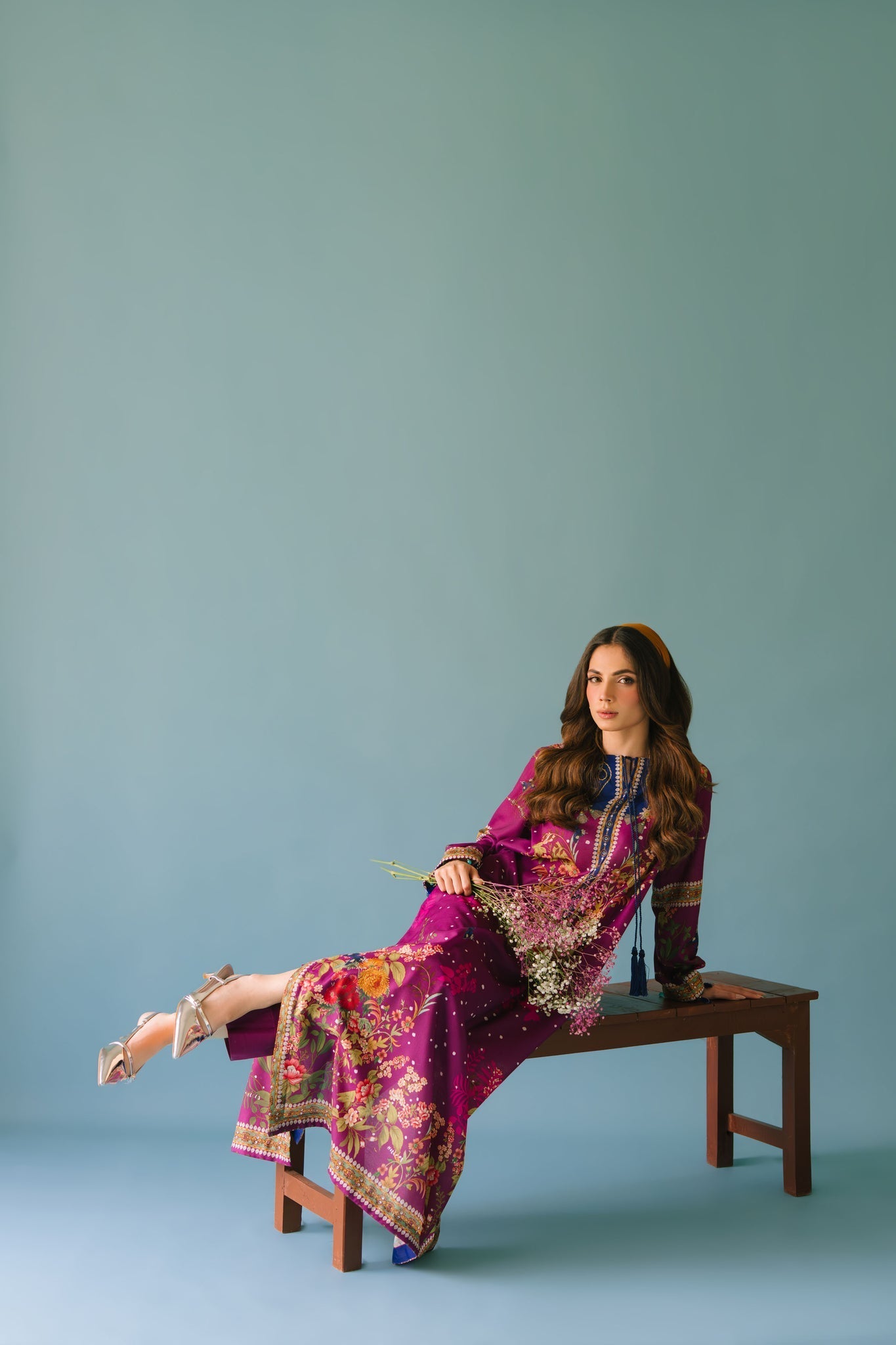 Sammy K | Lawn Pret 25 | Evening Rose - Pakistani Designer Dress - by Sammy K - Type : Ladies Clothes - 100% Original at Saira Sultan