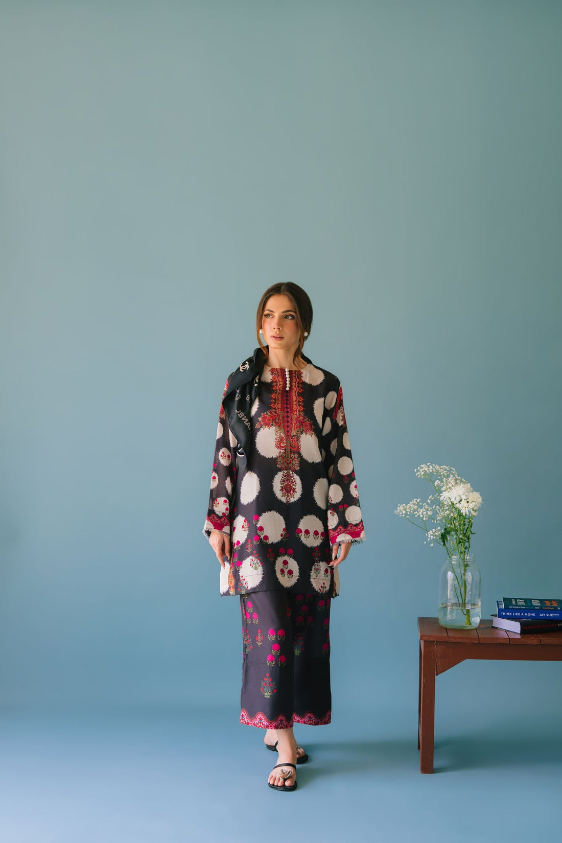 Sammy K | Lawn Pret 25 | Polka culture - Pakistani Designer Dress - by Sammy K - Type : Ladies Clothes - 100% Original at Saira Sultan