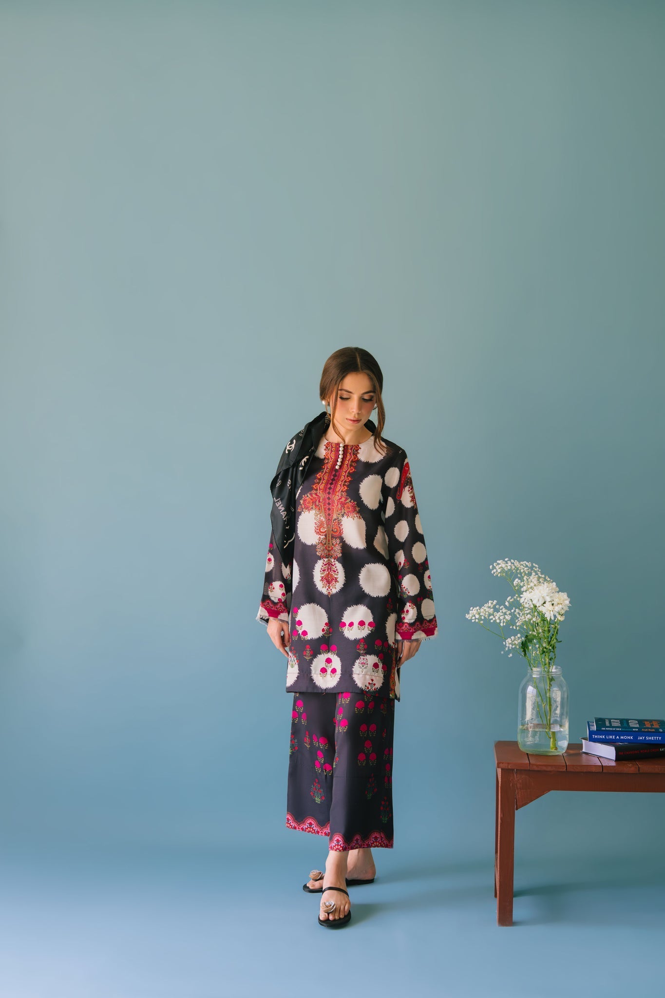 Sammy K | Lawn Pret 25 | Polka culture - Pakistani Designer Dress - by Sammy K - Type : Ladies Clothes - 100% Original at Saira Sultan