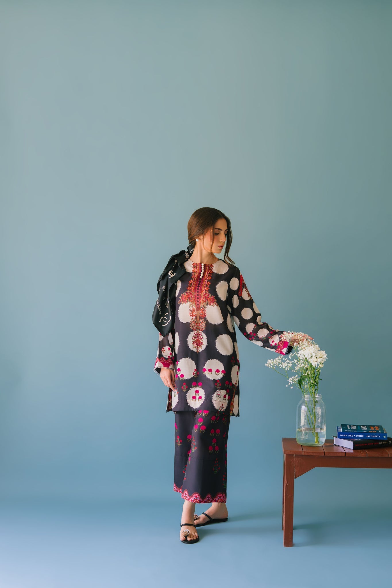 Sammy K | Lawn Pret 25 | Polka culture - Pakistani Designer Dress - by Sammy K - Type : Ladies Clothes - 100% Original at Saira Sultan
