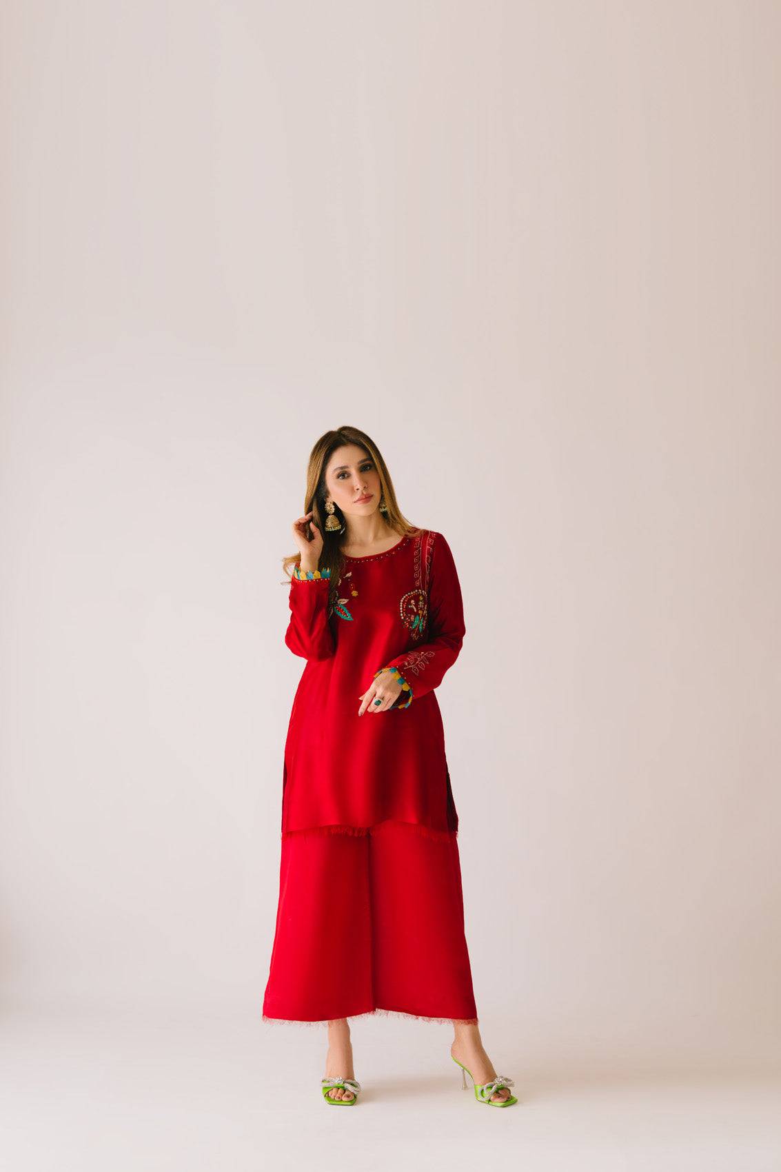 Sammy K | Aadat Festive Edition | RoseMary - Pakistani Designer Dress - by Sammy K - Type : Ladies Clothes - 100% Original at Saira Sultan