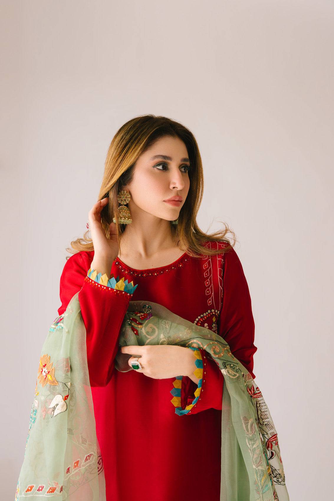 Sammy K | Aadat Festive Edition | RoseMary - Pakistani Designer Dress - by Sammy K - Type : Ladies Clothes - 100% Original at Saira Sultan