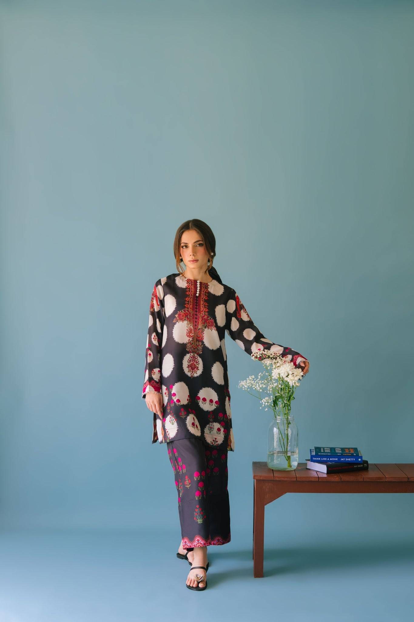 Sammy K | Lawn Pret 25 | Polka culture - Pakistani Designer Dress - by Sammy K - Type : Ladies Clothes - 100% Original at Saira Sultan