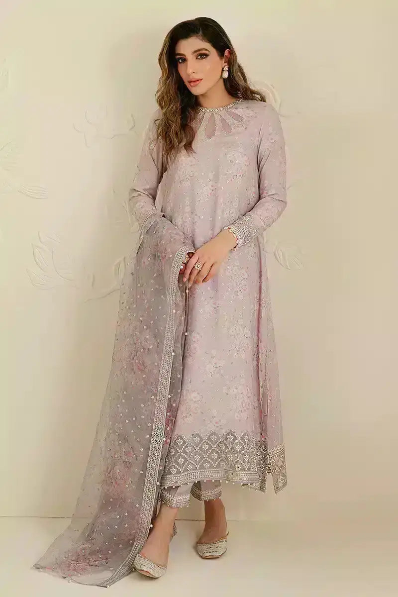 Cross Stitch | Wedding Festive 23 | LILAC BLOOM - Pakistani Designer Dress - by Cross Stitch | Type: Formal - 100% Original at Saira Sultan