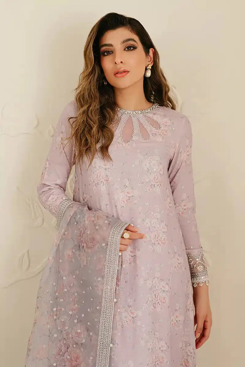 Cross Stitch | Wedding Festive 23 | LILAC BLOOM - Pakistani Designer Dress - by Cross Stitch | Type: Formal - 100% Original at Saira Sultan