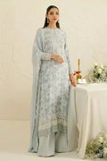 Cross Stitch | Wedding Festive 23 | Ballard Blue - Pakistani Designer Dress - by Cross Stitch | Type: Formal - 100% Original at Saira Sultan