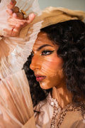 Nilofer Shahid | Aatish the Fire Within | Nayyab (3pc) ‚¬€œ Aatish The Fire within XL Oyster Pink Pure Velvet