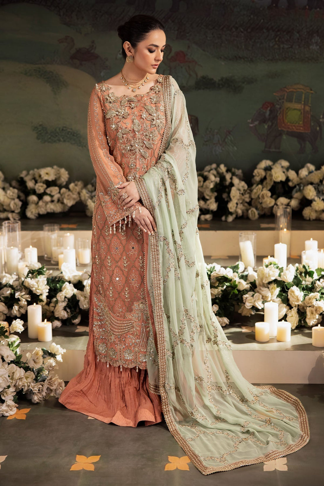 Nureh | Alfaaz Formals |  NL-79 MEHAR -  Zaha Ladies Clothes -  Saira Sultan