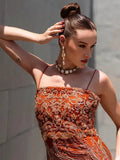 Epoque | Ciel Luxury Couture | Ochre - Pakistani Designer Dress - by Epoque | Type: Formal - 100% Original at Saira Sultan