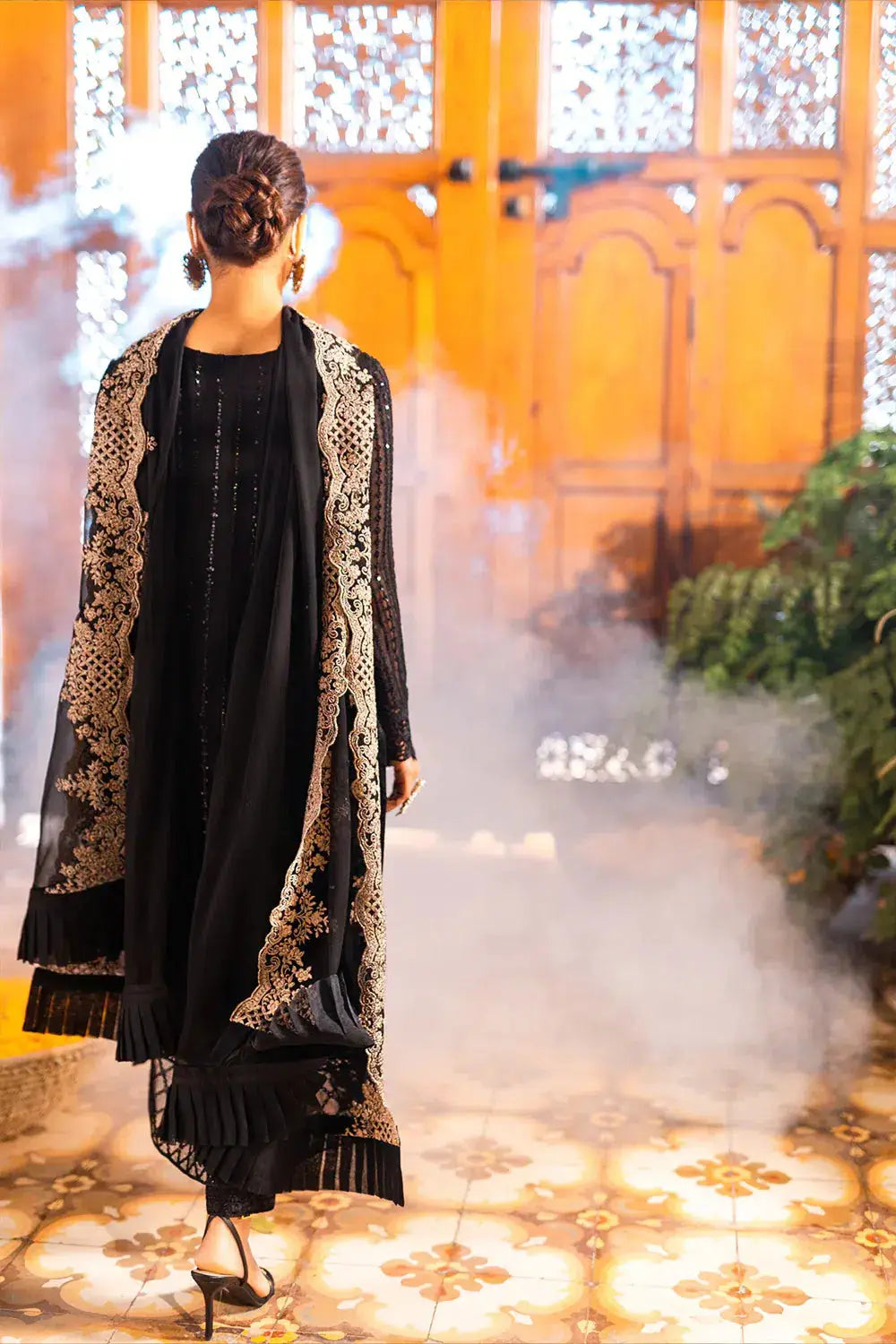 Azure | Embroidered Formals | Onyx Dove - Pakistani Designer Dress - by Azure | Type: Formal - 100% Original at Saira Sultan