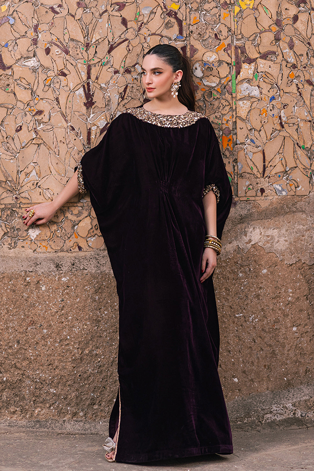 Azure | Vogue Formals | Opulent Rouge XL Wine Berry Velvet