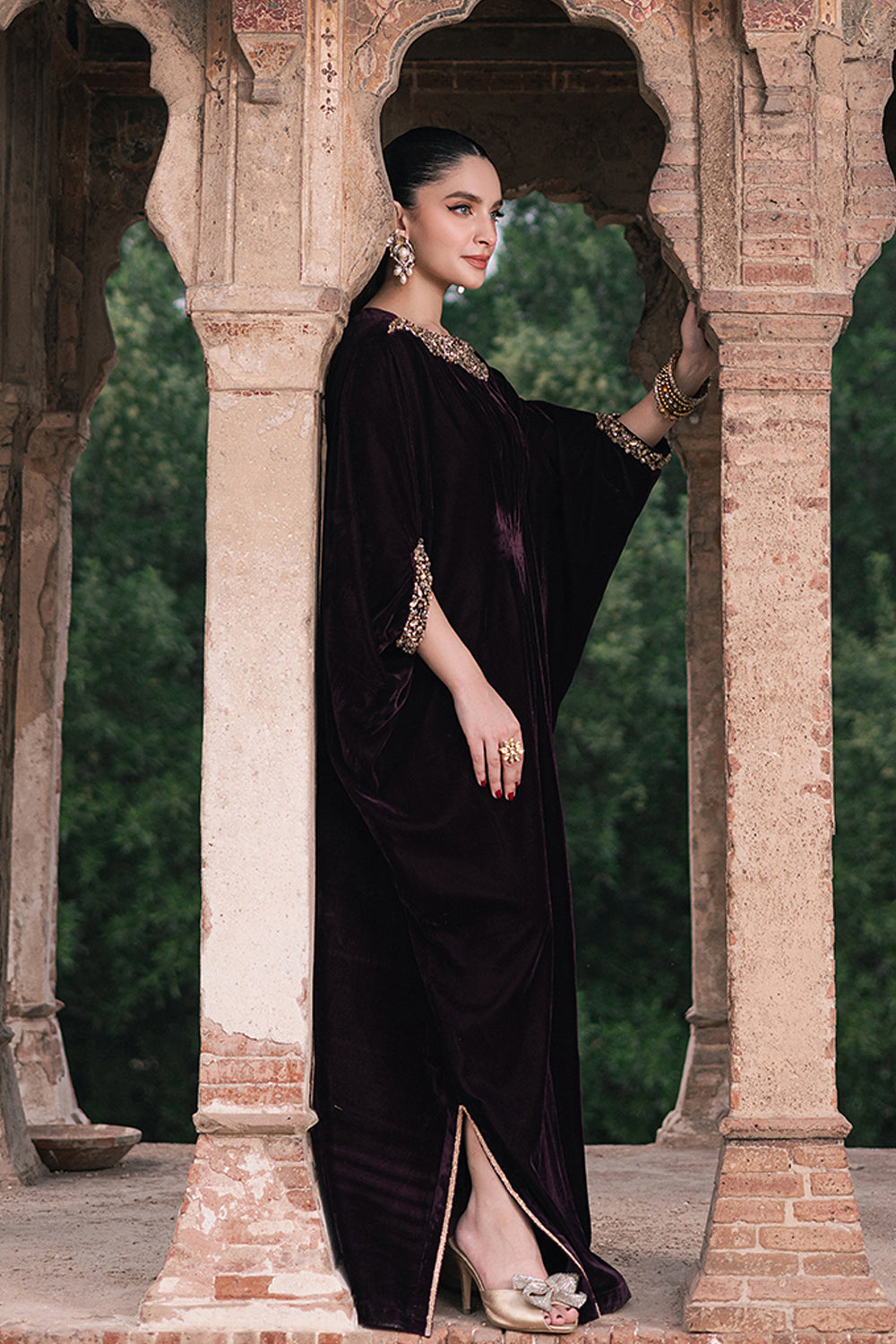 Azure | Vogue Formals | Opulent Rouge L Wine Berry Velvet