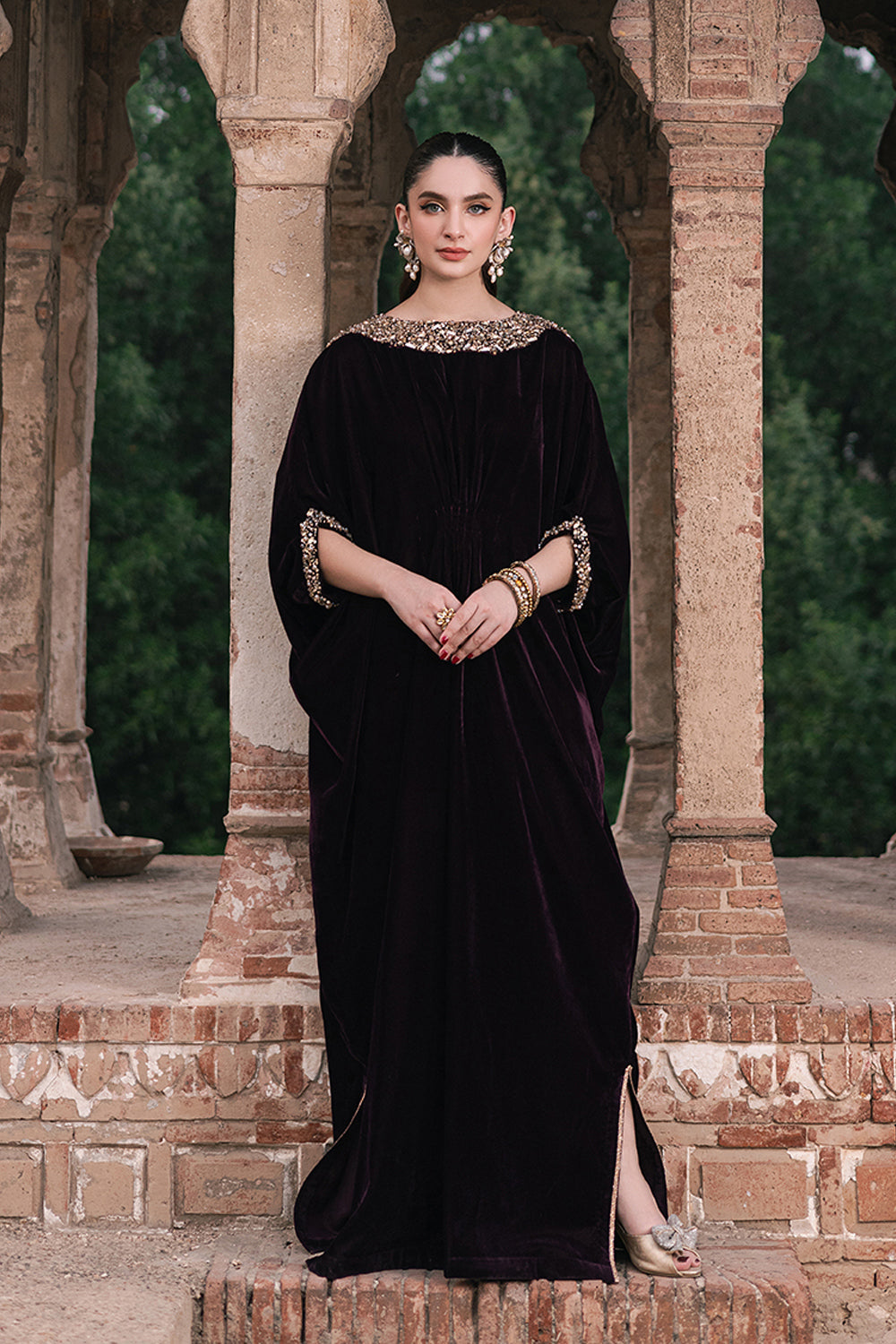 Azure | Vogue Formals | Opulent Rouge XS Wine Berry Velvet