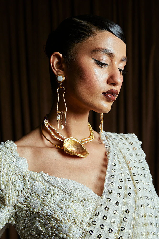 Suffuse | Luxury Pret 24 | IVY XL Ivory Net