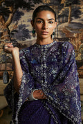 Suffuse | Luxury Pret 24 | MAEVE L Smoke Blue