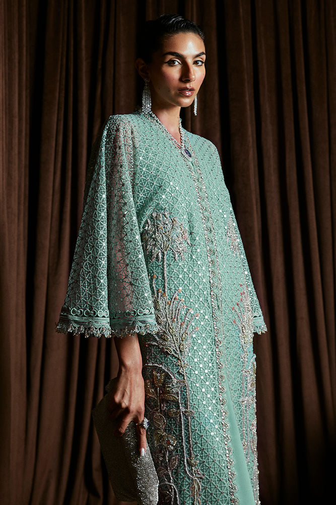 Suffuse | Luxury Pret 24 | LIVIA XL Teal Green Net