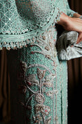 Suffuse | Luxury Pret 24 | LIVIA L Teal Green Net
