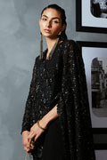 Suffuse | Luxury Pret 24 | BELLA M Black Chiffon