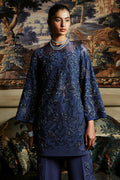 Suffuse | Luxury Pret 24 | IRINA S Cobalt Blue Organza