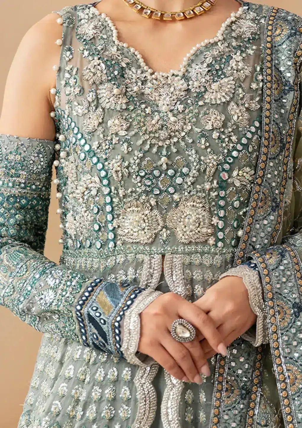 Elaf Premium | Celebrations 23 | ECH-09 NYRA - Pakistani Designer Dress - by Elaf Premium | Type: Bridal - 100% Original at Saira Sultan