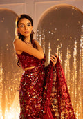 Zarqash | Bling Series | SCARLET - Pakistani Designer Dress - by Zarqash | Type: Formal - 100% Original at Saira Sultan