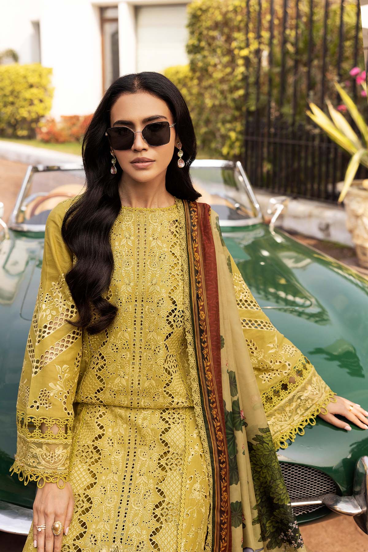 Motifz | Premium Lawn 25 | 5329-LISETTE L Lime Yellow Lawn