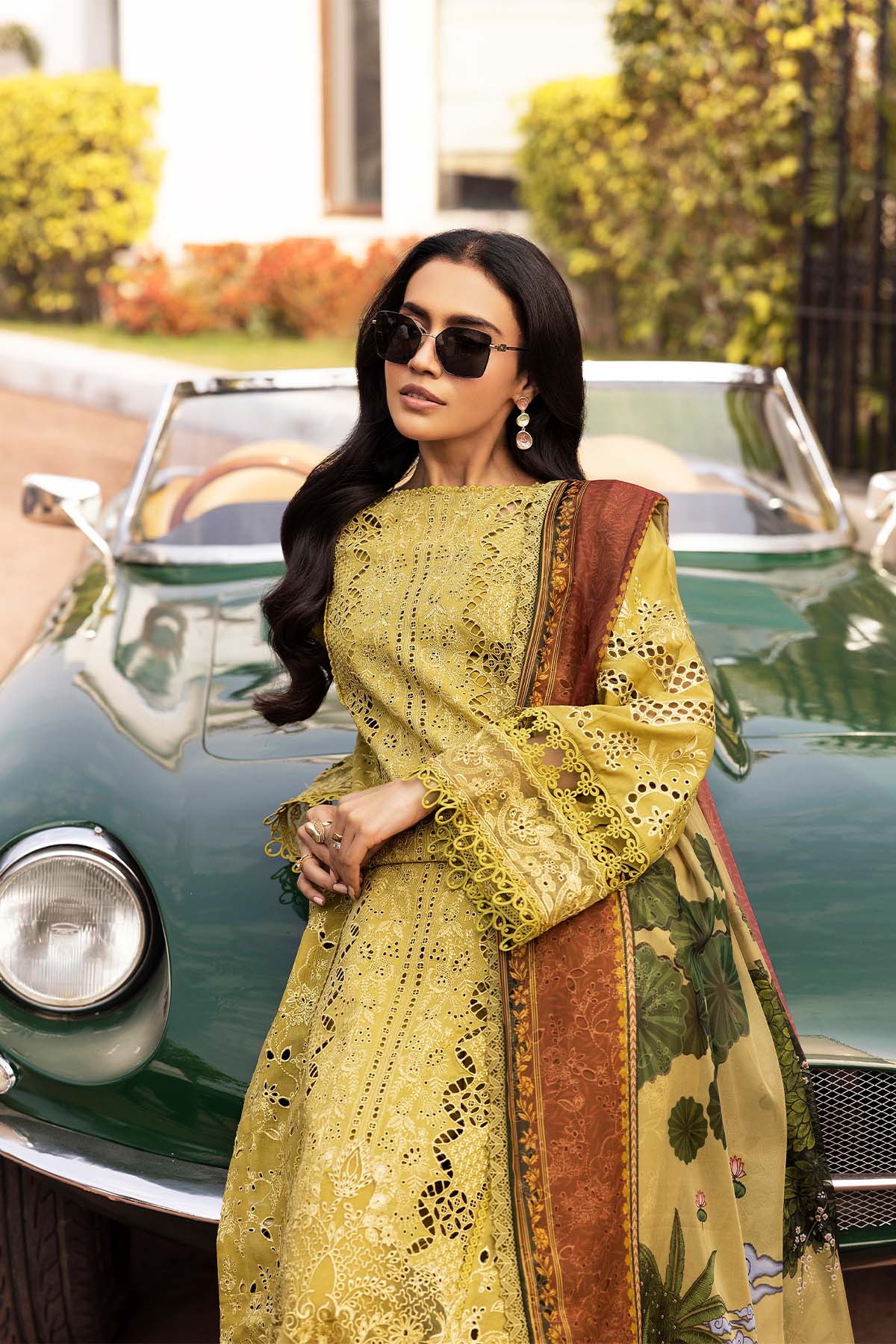 Motifz | Premium Lawn 25 | 5329-LISETTE XL Lime Yellow Lawn