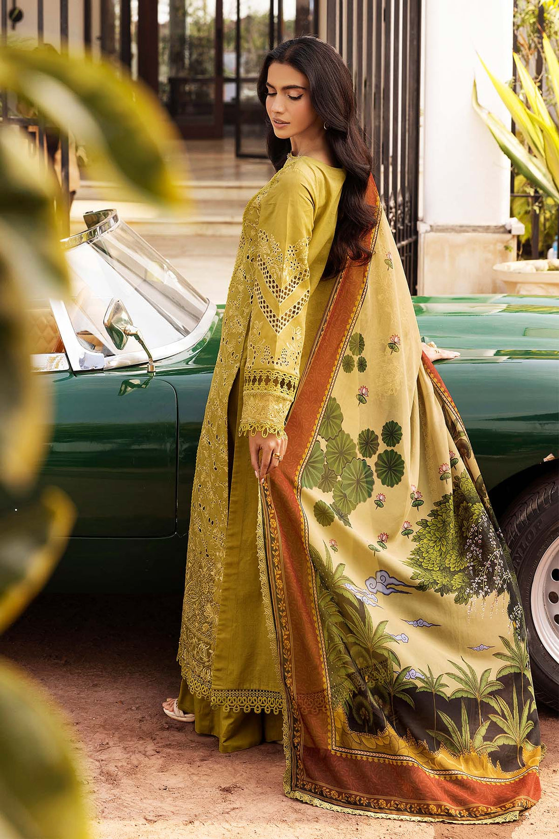 Motifz | Premium Lawn 25 | 5329-LISETTE XS Lime Yellow Lawn