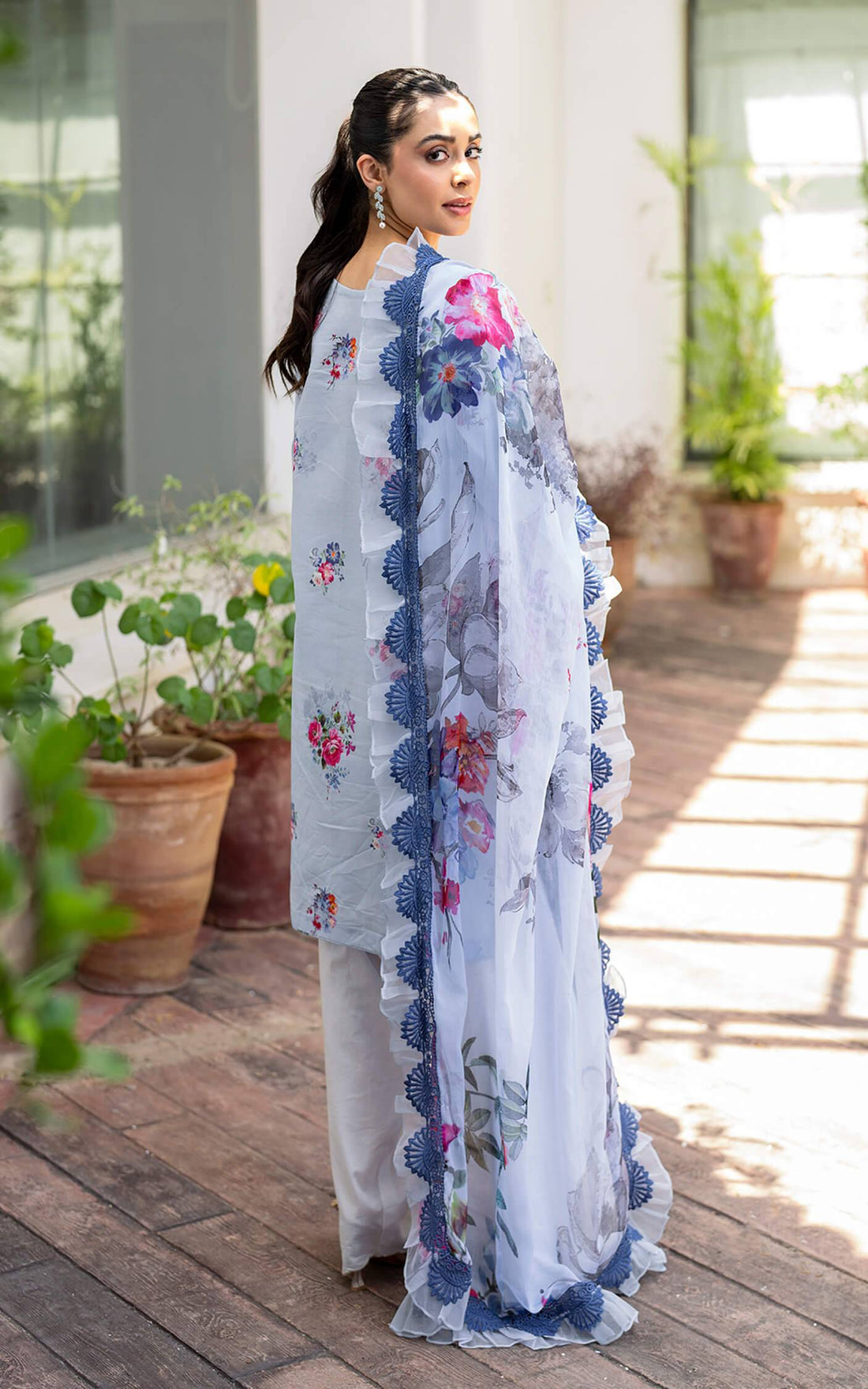 Asifa and Nabeel | Meraki Summer Vol 2 | Pankh MK-03 - Pakistani Designer Dress - by Asifa and Nabeel | Type: Luxury - 100% Original at Saira Sultan