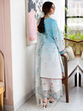Mahnur | After Hours Luxury Lawn 25 | Pastel Pop S Pastel Blue Lawn
