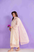 Aabyaan | Eid Pret 25 |ZEMEL AP-05 XL Ivory Dobby Lawn