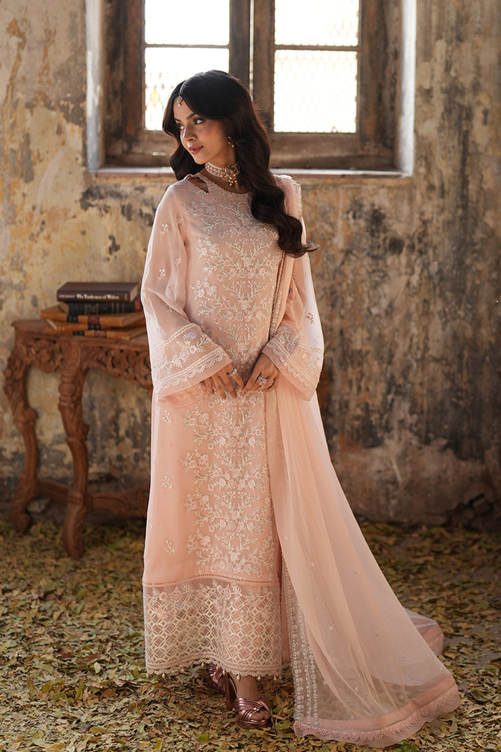 Azure | Ensembles Embroidered Formals | Pink Mirage L Pink Chiffon
