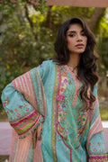 Qalamkar | Luxe Silk | UA-06 SARA L Light Blue Silk