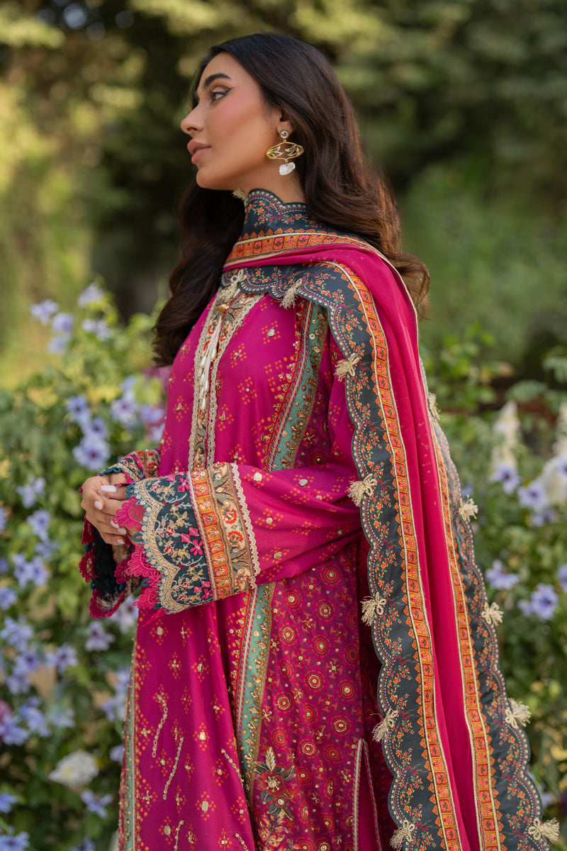 Qalamkar | Luxe Silk | UA-01 ELIA XS Candy Pink Silk