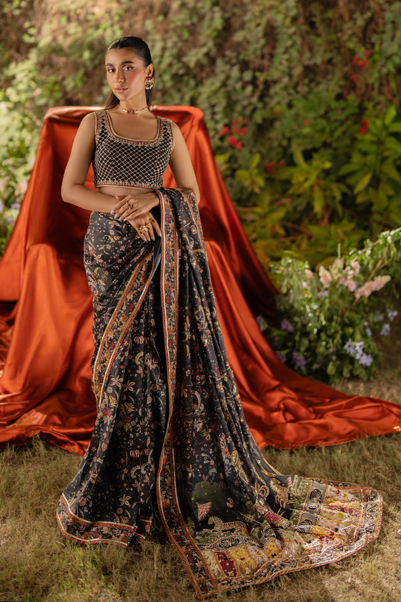 Qalamkar | Luxe Silk | UA-04 AVA