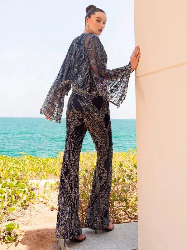 Epoque | Ciel Luxury Couture | Raven - Pakistani Designer Dress - by Epoque | Type: Formal - 100% Original at Saira Sultan