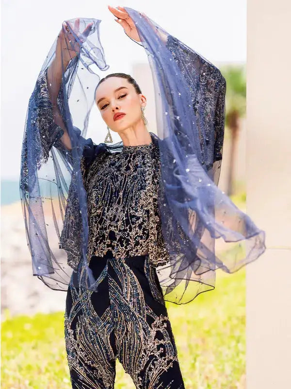 Epoque | Ciel Luxury Couture | Raven - Pakistani Designer Dress - by Epoque | Type: Formal - 100% Original at Saira Sultan